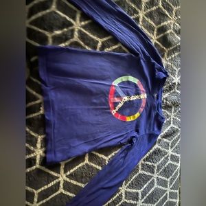 Girls| Purple Circo Peace Sign Shirt